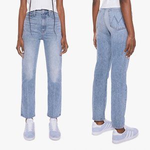 MOTHER SUPERIOR High Waisted Rider Ankle Jeans - Size 28 in Salt of the …
